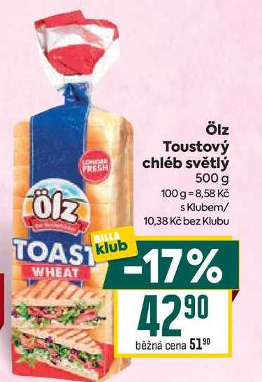 Ölz Toustový chléb světlý 500 g