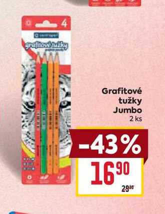 Grafitové tužky Jumbo 2 ks