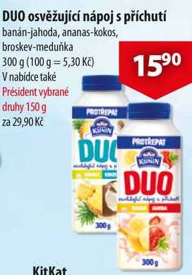 DUO osvěžující nápoj s příchutí, 300 g