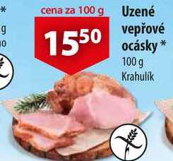 Uzené vepřové ocásky, 100 g 