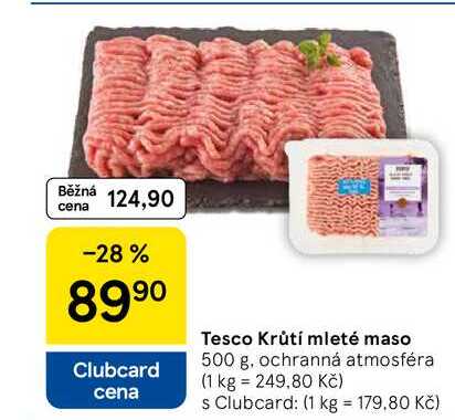Tesco Krůtí mleté maso, 500 g 
