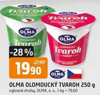OLMA OLOMOUCKÝ TVAROH 250 g 