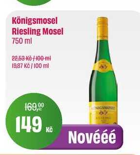 Königsmosel Riesling Mosel 750 ml 