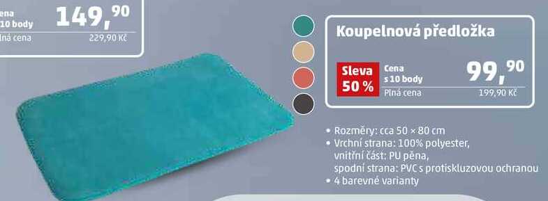 Koupelnová předložka