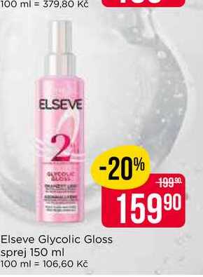 Elseve Glycolic Gloss sprej 150 ml 