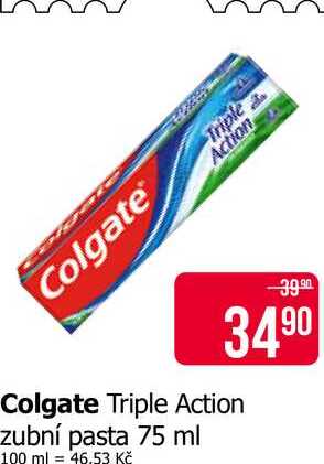 Colgate Triple Action Zubní pasta 75ml
