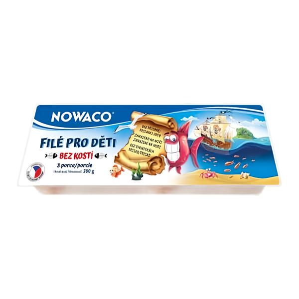 Nowaco Filé bez kosti z aljašské tresky, pro děti