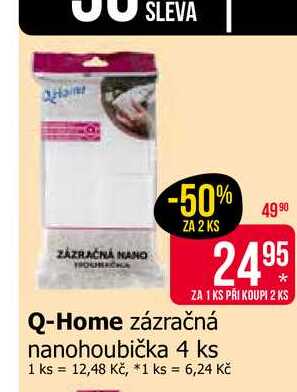 Q-Home zázračná nanohoubička 4 ks