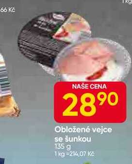Hruška Obložené vejce se šunkou 135 g 