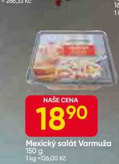 Varmuža  Mexický salát 150 g