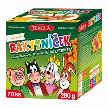 RAKYTNÍČEK multivitaminové želatinky MIMONI 70 ks