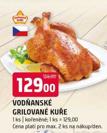 VODŇANSKÉ GRILOVANÉ KUŘE 1 ks