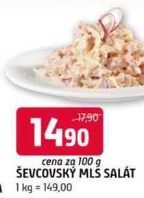 ŠEVCOVSKÝ MLS SALÁT 100g