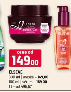 ELSEVE 300 ml maska 100 ml 
