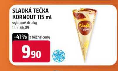 SLADKÁ TEČKA KORNOUT 115 ml vybrané druhy 