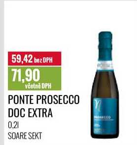 PONTE PROSECCO DOC EXTRA 0,2l