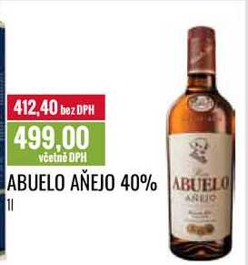 ABUELO AÑEJO 40% 1l