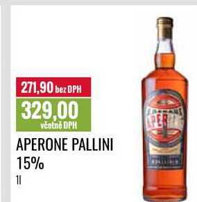 APERONE PALLINI 15% 1l