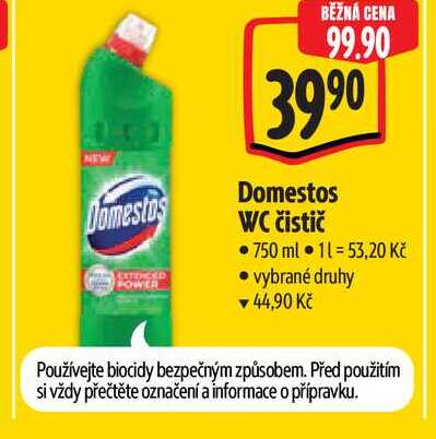   Domestos WC čistič 750 ml  