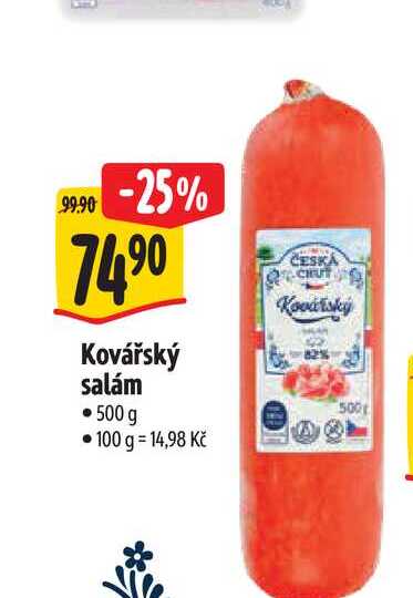 Kovářský salám 500 g 