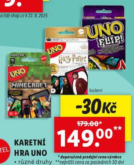 KARETNÍ HRA UNO