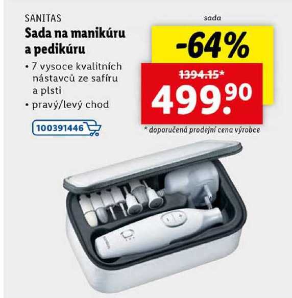 Sada na manikúru a pedikúru 