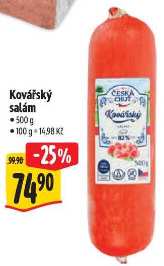 Kovářský salám, 500 g