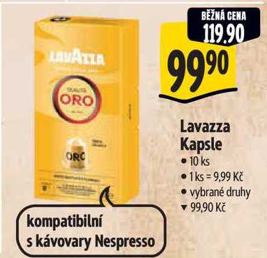 Lavazza Kapsle, 10 ks