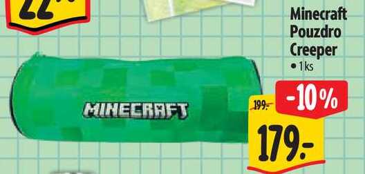 Minecraft Pouzdro Creeper 