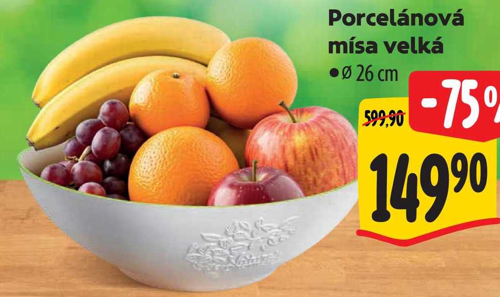 Porcelánová mísa velká