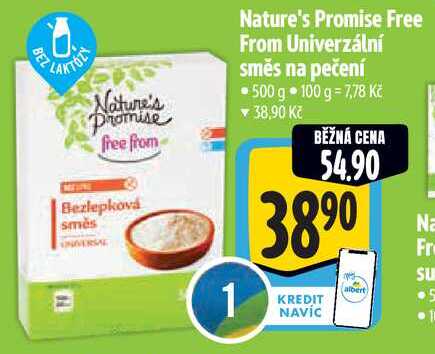 Nature's Promise Free From Univerzální směs na pečení, 500 g