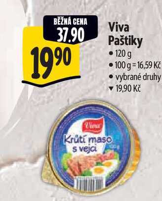   Viva Paštiky  120 g  
