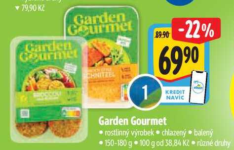 Garden Gourmet, 150-180 g 