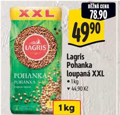  Lagris Pohanka loupaná XXL 1kg 