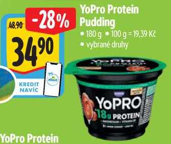 YoPro Protein Pudding, 180 g