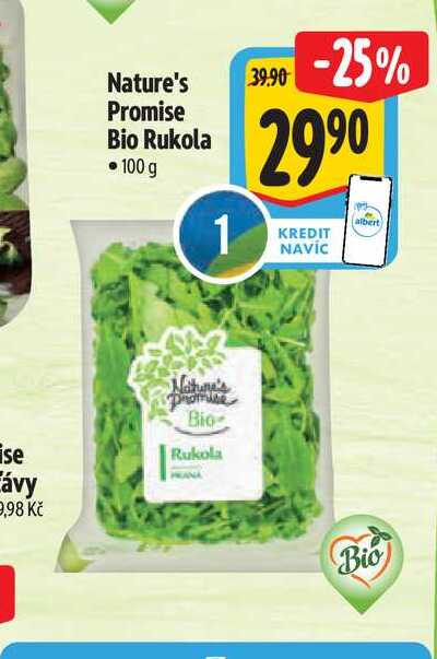 Nature's Promise Bio Rukola  100 g 