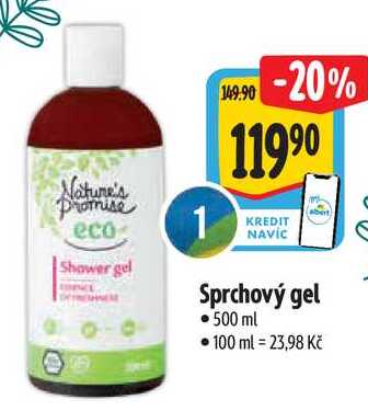 Sprchový gel, 500 ml
