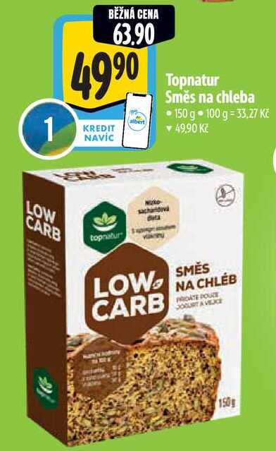Topnatur Směs na chleba, 150 g