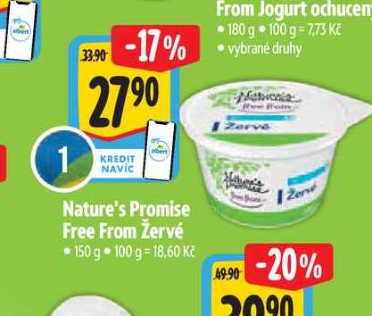   Nature's Promise Free From Žervé 150 g 