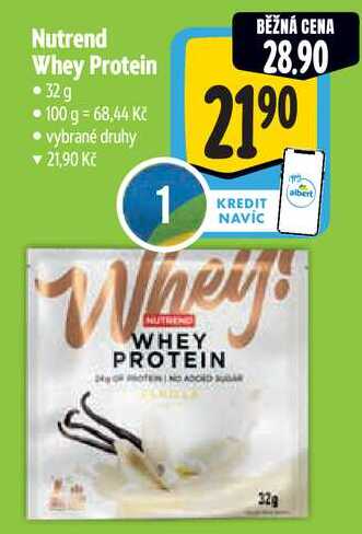 Nutrend Whey Protein, 32 g