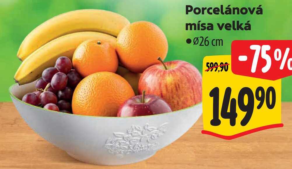 Porcelánová mísa velká 