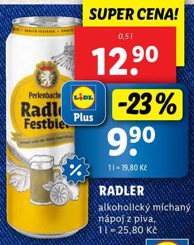 RADLER, 0,5 l