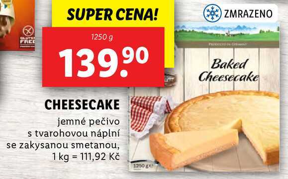 CHEESECAKE, 1250 g