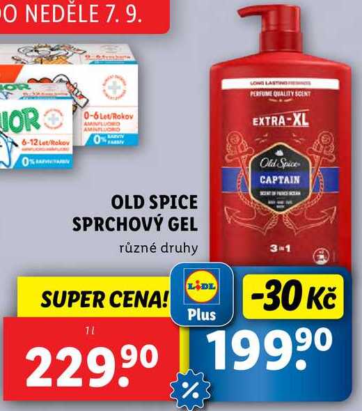 OLD SPICE SPRCHOVÝ GEL, 1 l