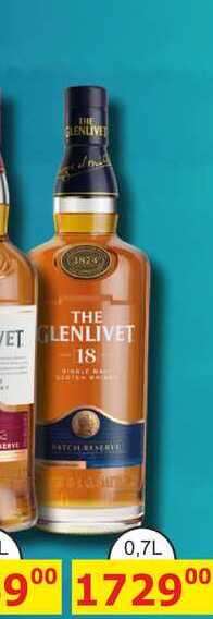 The Glenlivet 18y 0,7l 40%