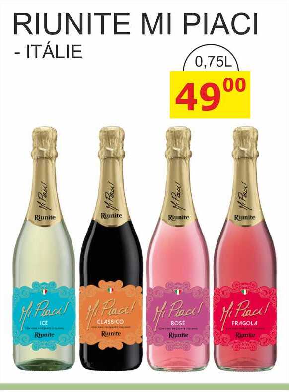 RIUNITE MI PIACI - ITÁLIE 0,75L 