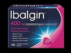 Ibalgin® 400 mg 48 potahovaných tablet