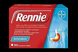 Rennie® 96 žvýkacích tablet