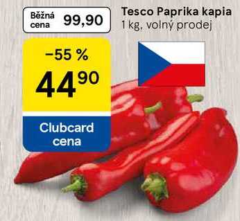 Tesco Paprika kapia, 1 kg