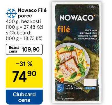 Nowaco Filé porce, 400 g